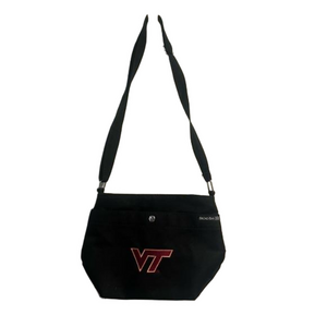 BROAD BAY VT HOKIES Black shoulder bag. Excellent condition.